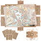 Builderbutler 1500 Pieces Rotating Puzzle Board With 6 Drawers,26''X35'' Portable Wooden Jigsaw Puzzle Table With Lazy Susan Spi