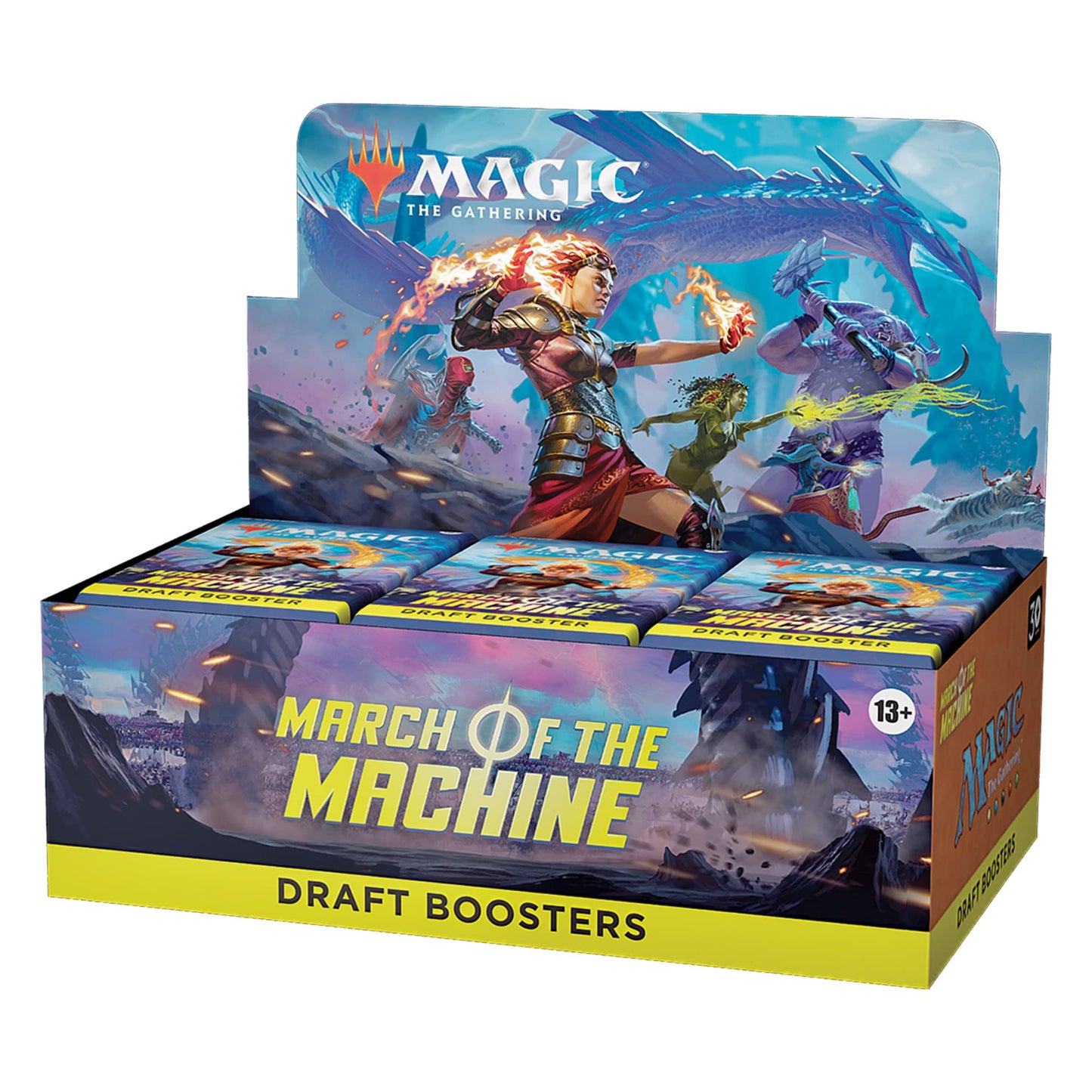 Magic: The Gathering March Of The Machine Draft Booster Box | 36 Packs (540 Magic Cards)