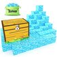 Magnetic Blocks-Build Mine Magnet World Water Edition, Magnetic Toys For Boys & Girls Age 3-4 4-5 6-8, Stem Montessori Sensory Toys For Toddlers Gifts For 3+ Years Old Girls Boys
