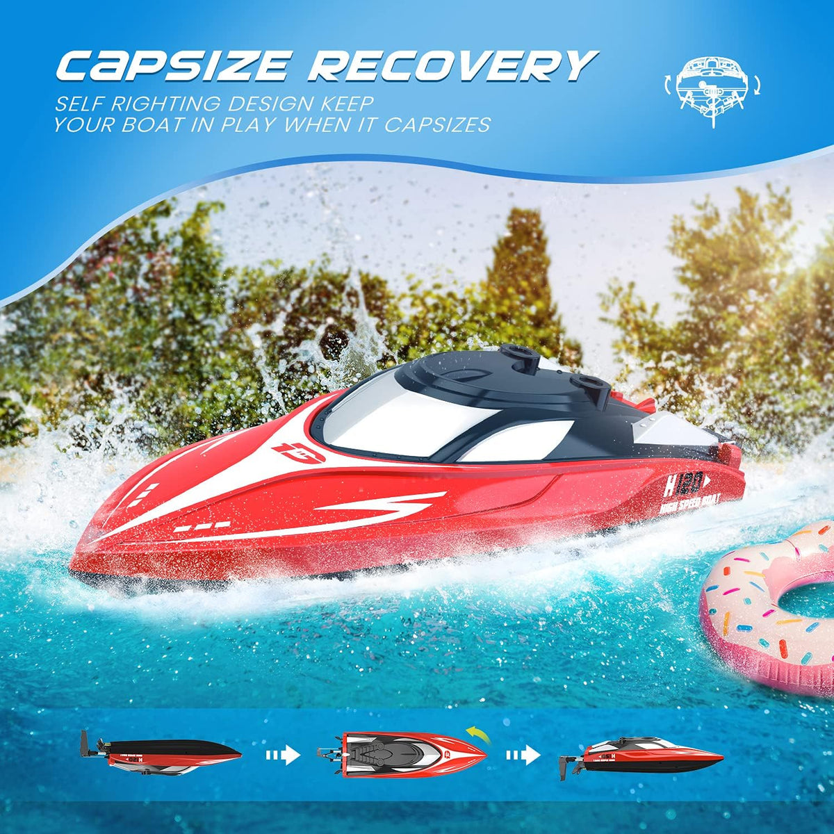 Crazy Electric RC Boat