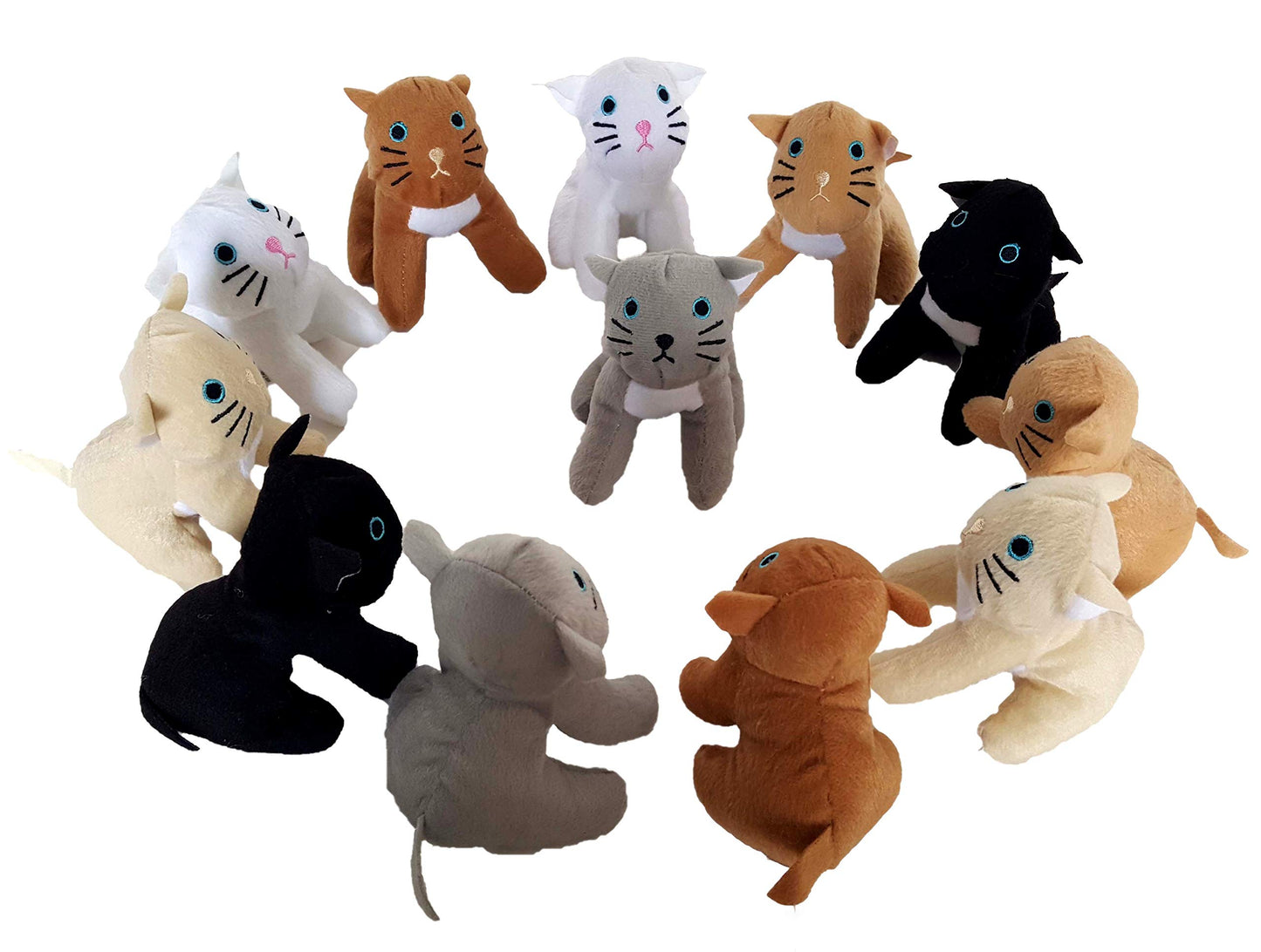 Plush Cats, Cute Plush Kittens - Party Packs! (Cute Cats)