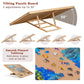 Becko US Jigsaw Puzzle Board with 6 Drawers, 2000 Pieces, Pinewood & MDF, Adjustable Angles, Flannel Top, Model PTZ042