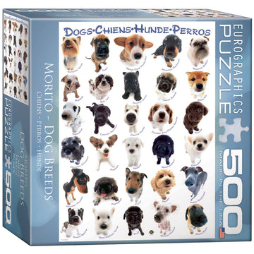 Dog Breeds Puzzle, 500-Piece