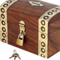 Iblay Coin Bank Money Saving Box - Banks For Kids & Adults - Wood Vacation Piggy Bank (Design_3)
