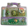 Wonderland Cute Stationery Kit Set  Includes Pencil Case, Pencils, Eraser, And Sharpener (Single Set)