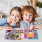 Hubirdsall 45Pcs Cats Make-A-Face Stickers Make You Own Cats Holographic Stickers Games School Activity Reward For Kids Teacher Art Craft Birthday Gift Party Favors Room Decor Sticker For Children
