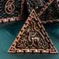 Dungeons and Dragons DND Metal Dice Set with Gift Box, ARUOHHA Role Playing Dice Polyhedral Dice 6 Sided D&D Dice Set for RPG Pa