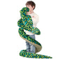 Ikasa Giant Snake Stuffed Animal Plush Toy,106' Large Cobra Cute Jumbo Soft Toys,Huge Big Size Fluffy Plushy Fat Oversized Plushie,Gifts For Kids