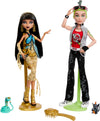 Monster High Booriginal Creeproduction Dolls 2-Pack, Cleo De Nile & Deuce Gorgon, Collectible Reproductions, Multicolor, Model HRP86