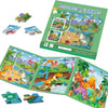 Magnetic Puzzles for Toddlers 3-5 , 75-Pieces Travel Toys , Dinosaur Puzzles Ages 4-6, Educational Learning Magnets, Road Car Tr