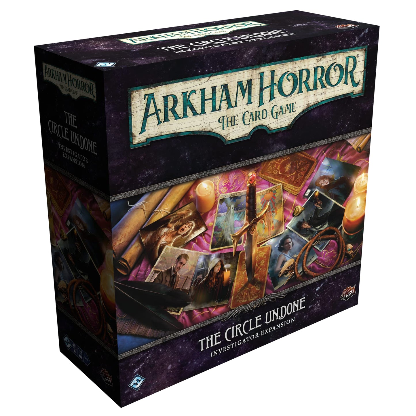 Fantasy Flight Games Arkham Horror The Card Game The Circle Undone Investigator Expansion - Embrace The Occult Secrets Of Arkham