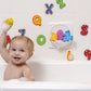 Nuby 16-Piece Floating Foam Bath Animals Set