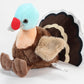 The Petting Zoo Turkey Stuffed Animal Plushie, Gifts For Kids, Wild Onez Wildlife Animals, Turkey Plush Toy 9 Inches