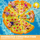 Swimline Inflatable Pizza Slice Pool Float, Multicolor