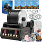 KomeStone K1 Rock Tumbler Kit - 2.5LB Capacity, Digital Timer, Variable Speeds, Brush Motor, 11.3x9.17x5.87 inches