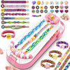 Friendship Bracelet Making Kit for Girls-DIY Bracelets Maker Art & Craft Kits for Kids-Jewelry String Braiding Set Toys for Age 