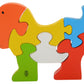 Skillofun Wooden Take Apart Puzzle Doggie, Multi Color