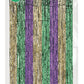 1-Ply FR Gleam N Curtain (gold, green, purple) Party Accessory (1 count) (1/Pkg)