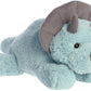 Aurora Adorable Flopsie Triceratops Stuffed Animal  Playful Ease  Timeless Companions  Blue 12 Inches