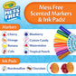 Crayola Color Wonder Mess Free Coloring Set, 50 Blank Coloring Pages, Scented Color Wonder Stamps And Markers, Refill Set