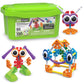 Kid K'Nex - Budding Builders Set ‚ 100 Pieces, Preschool Stem Building, Kid Construction Set, Creative Play ‚ Ages 3+