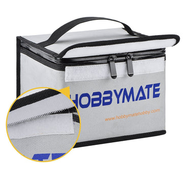 HOBBYMATE Lipo Battery Safe Bag Fireproof - for Lipo Battery Charging Protection, Lipo Battery Storage, Lipo Battery Transportin
