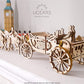 Ugears Royal Carriage 3D Wooden Model For Self-Assembling, Educational Craft Set, Best Gift
