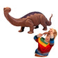 Rep Pals - Brontosaurus, Stretchy Toy From Deluxebase. Super Stretchy Animal Replicas That Feel Real, Great For Kids