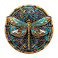 Wooden Puzzles For Adults, 100 Pieces Dragonfly Puzzles For Adults, Birthday Christmas Puzzle Gifts For Puzzle Lover, Jigsaw Puz