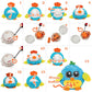 Baby Toys 6-12 Months & Up - 'Mr. Blue' Dancing & Singing Bird - Sound & Touch Activated Musical Toy For Boys & Girls - Ideal Gift For Infants, Babies & Toddlers