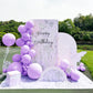 200 Pieces Pastel Purple Balloon Arch Kit Light Purple Balloons Lilac Balloon Garland Lavender Balloon Arch Kit For Purple Weddi