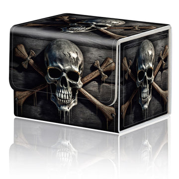 Card Game Storage Box TCG Deck Box MTG Card Box Organizer Trading Card Case Commander Deck Box TCG Card Storage Box Magnetic Clo