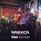 Magic: The Gathering Ravnica: Clue Edition - 3-4 Player Murder Mystery Card Game (Includes 8 Ready-to-Play Boosters  21 Evidence Cards  1 Foil Shock Land  and Detective Game Accessories)