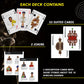 Kulture Games Playing Cards: African Legends - African Playing Cards - Trivia Party Game For Adults & Family Game Night - Black History Playing Cards – Inspirational African Legends Trivia Card Game