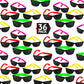 36 Pack 80s Style Neon Party Sunglasses - Fun Gift, Party Favors, Party Toys, Goody Bag Favors