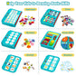 Winblo Toddler Busy Board - Montessori Toys For 2-3 Year Old Boy Birthday Gift, Educational Learning Sensory Busy Book For Two Year Old Boys, Airplane Car Travel Activities Toy For Kids Age 2-4