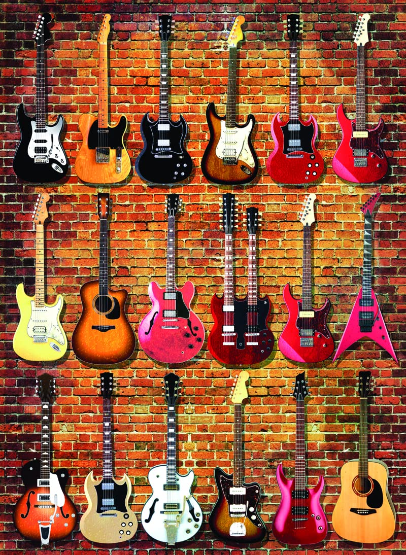Anatolian Puzzle - Guitar Collection, 1000 Piece Jigsaw Puzzle, #1116