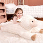 Ikasa Large Sheep Stuffed Animal Plush Toy,Giant Lamb Cute Jumbo Soft Toys,30' Huge Big Size Plushy Fat Oversized Plushie,Gifts For Kids (Sheep)