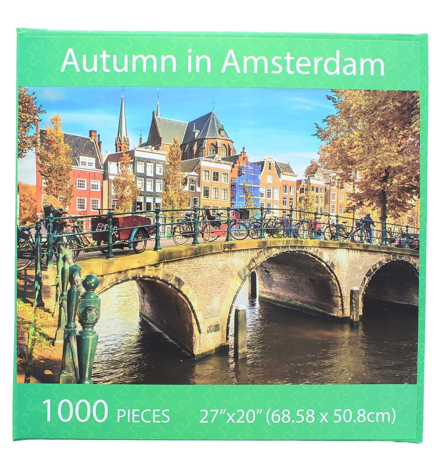 Autumn In Amsterdam Puzzle 1000 Pieces 27' X 20'