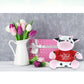 Dollibu I Love You Valentine Plush Cow - Cute Stuffed Animal With Red Shirt And Name Personalization Gift For Valentines Day, Bi