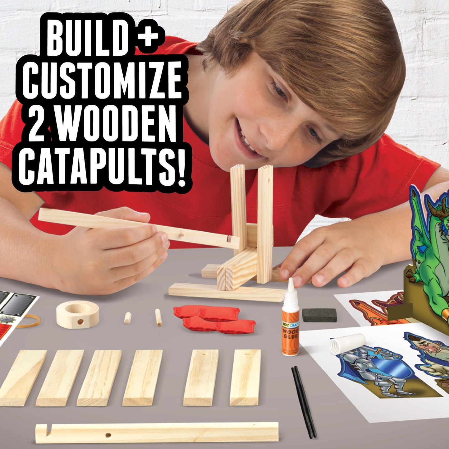Boy Craft Catapult Wars by Horizon Group USA