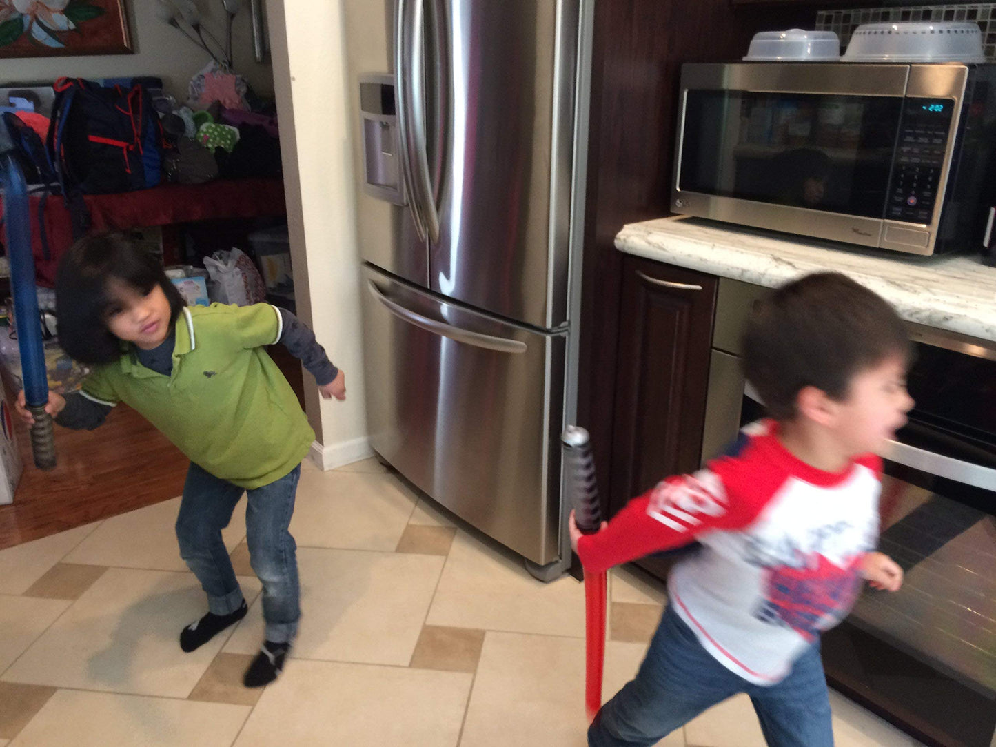 Pack of 8 Inflatable Light Saber decorative replica blade Toys - 8 Yellow Lightsabers - Great for Star Wars Parties and Favors  LARP  Halloween Costume  give Away  Christmas Stocking Stuffer