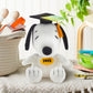 Hallmark Graduation Gift Card Holder, 6" Snoopy, Year-Dated for High School/College, Fabric Material