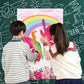 Hxezoc Pin The Tail On The Butterfly With 36 Pcs Tails Large Pink Butterfly Party Games Poster For Kids Butterfly Birthday Party Carnival Party Supplies