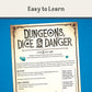 Ravensburger Dungeons  Dice & Danger - an Easy to Learn Roll and Write Strategy Game for Ages 12 and Up