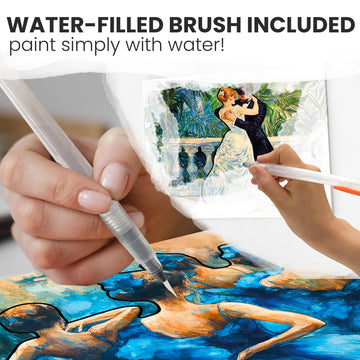 QUOKKA 10PACK Water Painting Dementia Activities for Seniors - Gallery of Greats - Alzheimers Products for Elderly - Activities