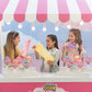 Oosh Slime Cotton Candy Cuties Series 2 By Zuru (Yellow) Scented, Squishy, Fluffy, Soft, Stretchy, Stress Relief, Party Favors, Non-Stick With Collectible Cutie Slow Rise Toy