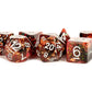 Metallic Dice Games Lic631 Eternal Fire Dice - Set Of 7