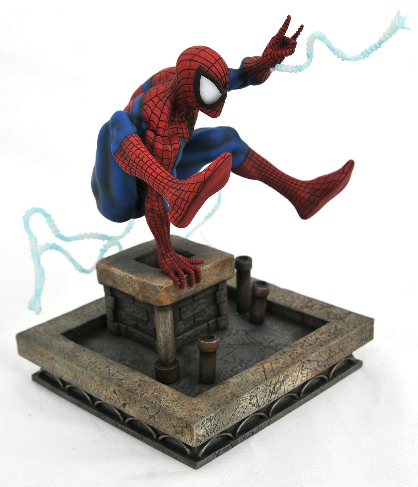 Diamond Select Toys Marvel Gallery: Spider-Man ('90S Version) Pvc Figure, Multicolor, 8 Inches