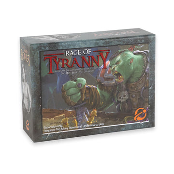 Chip Theory Games Too Many Bones: Rage Of Tyranny, Dice-Builder Strategic Fantasy Rpg Game For Ages 14 And Up, 1-4 Players